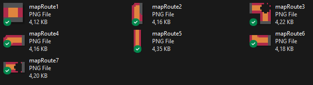 Routes folder content