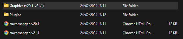 Plugin's Download Folder's Content